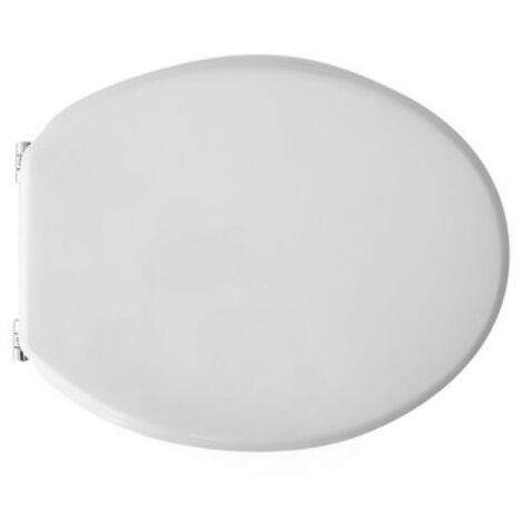 SEDILE WC PER GALASSIA VASO OLA FORMA 1 Bianco - Cerniere A passanti