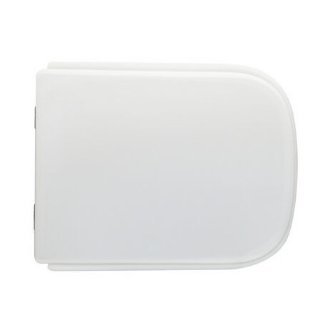 SEDILE WC PER GLOBO VASO STONE FORMA 8 Bianco  Cerniere C espansione DH