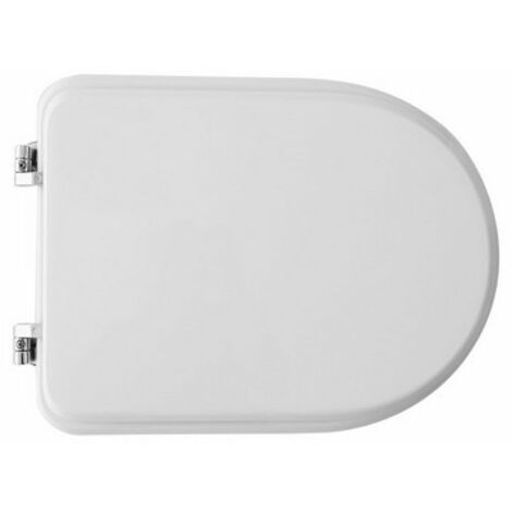 SEDILE WC PER GRAVENA VASO GARBO FORMA 7 Bianco - Cerniere A passanti DH