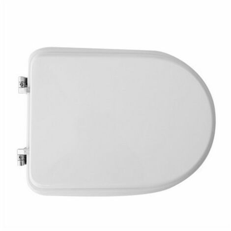 SEDILE WC PER JUMBO VASO TUA FORMA 7 Bianco - Cerniere A passanti DH