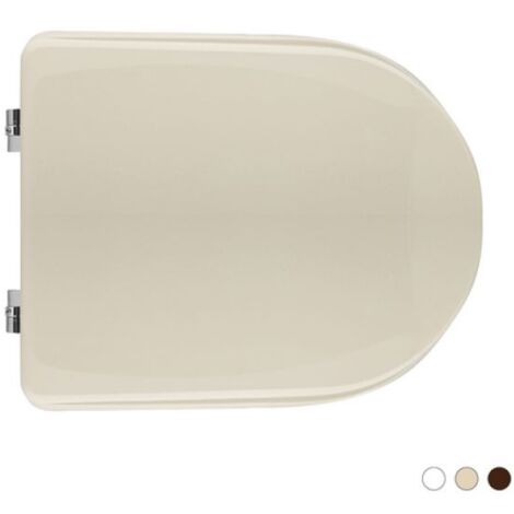 SEDILE WC PER POZZI GINORI VASO ATENA FORMA 7 Bianco Cerniere C espansione