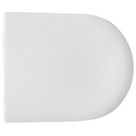 SEDILE WC PER VASO FILO MURO COMPACT Bianco