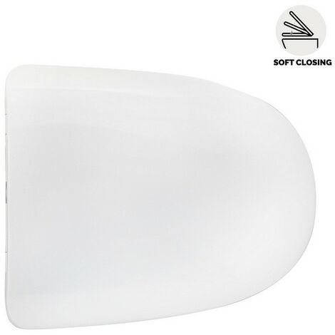 SEDILE WC SENSATION CON SOFT CLOSING Bianco RAK