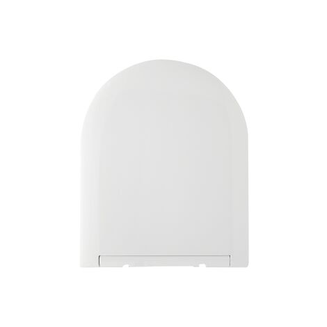 Sedile wc termoindurente mod. td7  forma 7 bianco soft-close