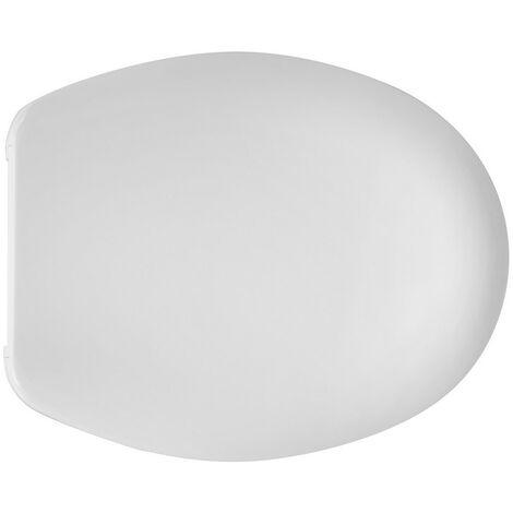 Sedile wc termoindurente modello dianter 5 forma 1 bianco