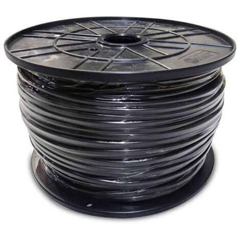 Sediles Cavo Acrilico Nero 3 x 4 mm 100 m