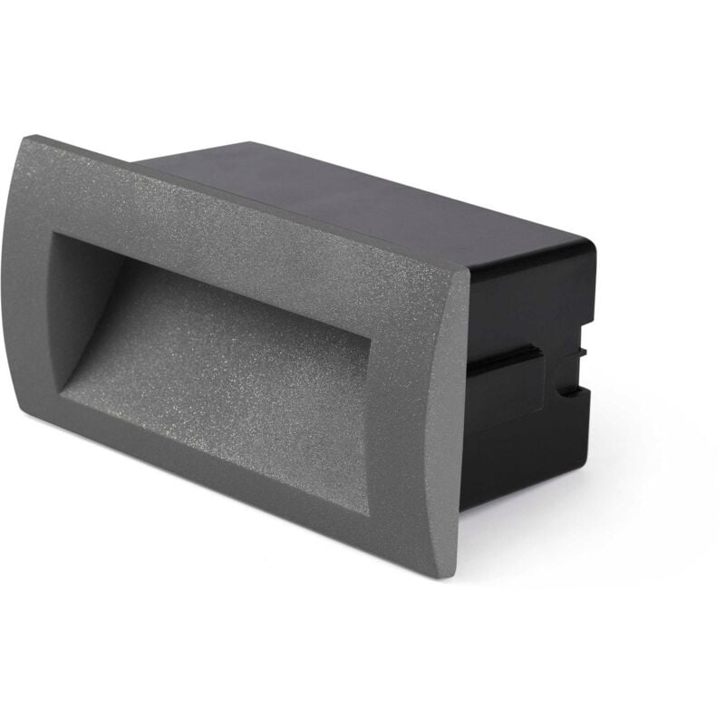 Faro Barcelona - SEDNA-2 - Lampe encastrable au mur gris foncé de faro 70147