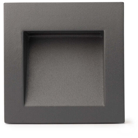 SEDNA SQ 90 Empotrable gris oscuro