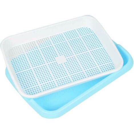 Seed Sprouter Tray Graines de germination Graines de blé Herbes Hydroponics Durable Plateau de germination pour jardin, maison, bureau