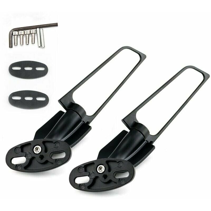 2PCS Deflettore aria conversione moto universale