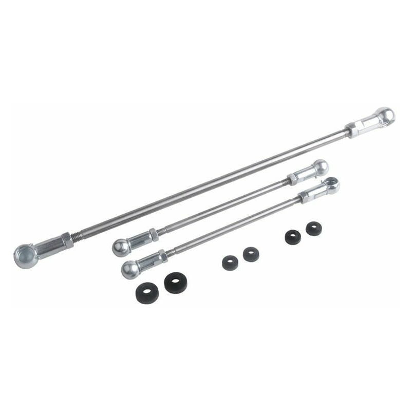 3Pc Gear Linkage Link Push Rods Kit di Riparazione...