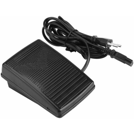 SEENLIN Pedale De Commande Au Pied De Machine A Coudre Pedale De Commande Au Pied Pour Machines A Coudre, 200-240 V, Noir
