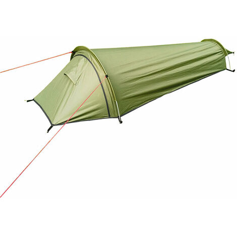 SEENLIN Tente De Camping En Plein Air Ultra-Legere Tente De Camping Pour Une Personne Tente De Sac De Couchage Portable, Tente Pour Une Personne