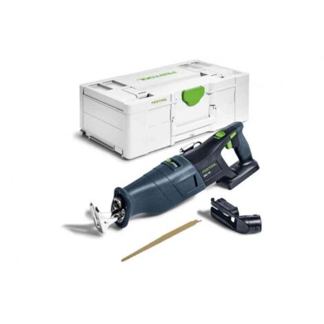 Sega a batteria Festool RSC 18 EB-Basic senza batteria e caricabatterie nel systainer