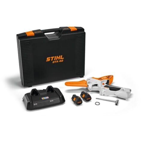 Sega a batteria GTA 40 - AS SYSTEM STIHL con 2 batterie e caricabatterie