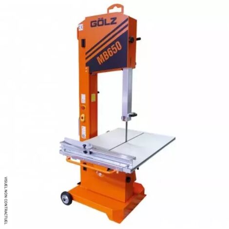 Sega a nastro MB650 + 1 nastro misto per calcestruzzo cellulare/mattone - GOLZ - 2829502000