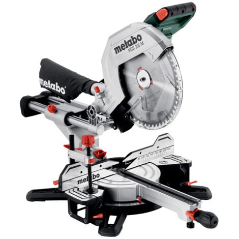Sega a nastro radiale professionale 2000W METABO 305mm KGS 305 M - 613305000