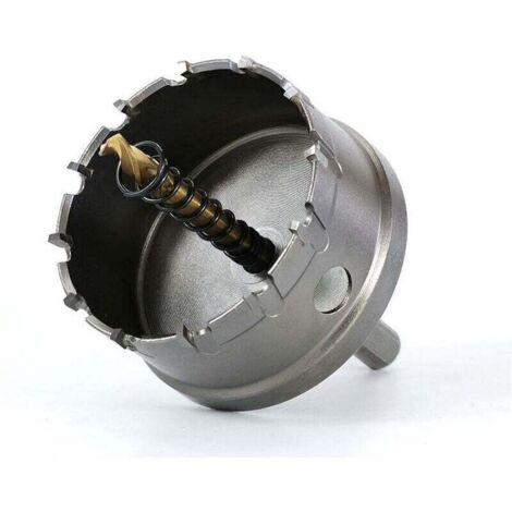 Sega a tazza bimetallica, 42 mm, acciaio inossidabile di grado industriale, TCT, carburo, sega a tazza in lega di acciaio rapido per metallo, lega di alluminio, plastica, legno