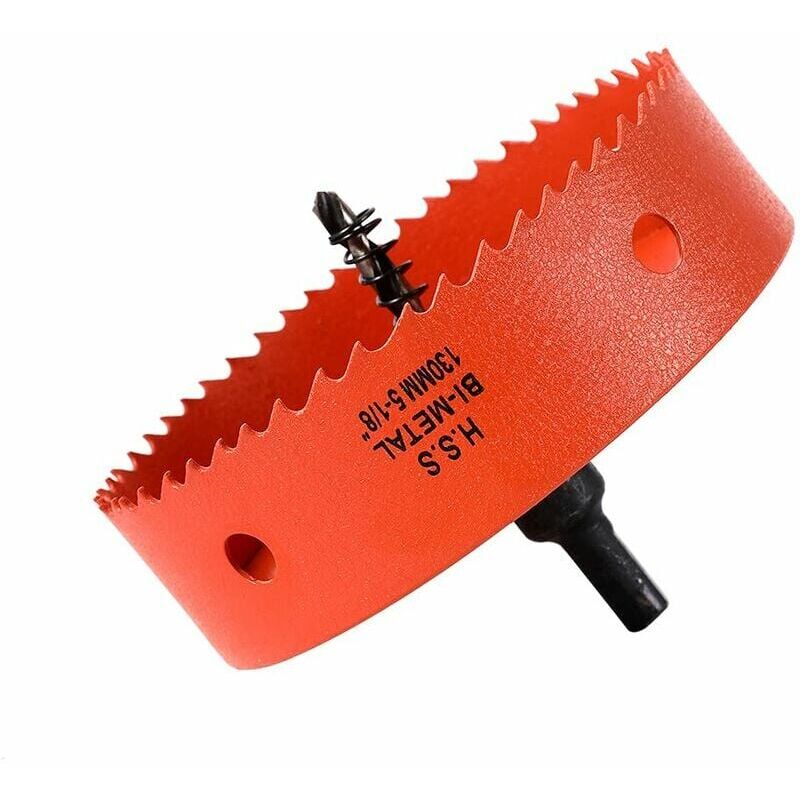 Sega a tazza bimetallica da 5-5/16''(130 mm), sega...