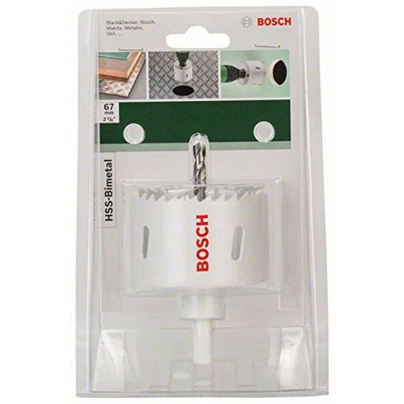 Sega a tazza bimetallica in hss 67MM - Bosch