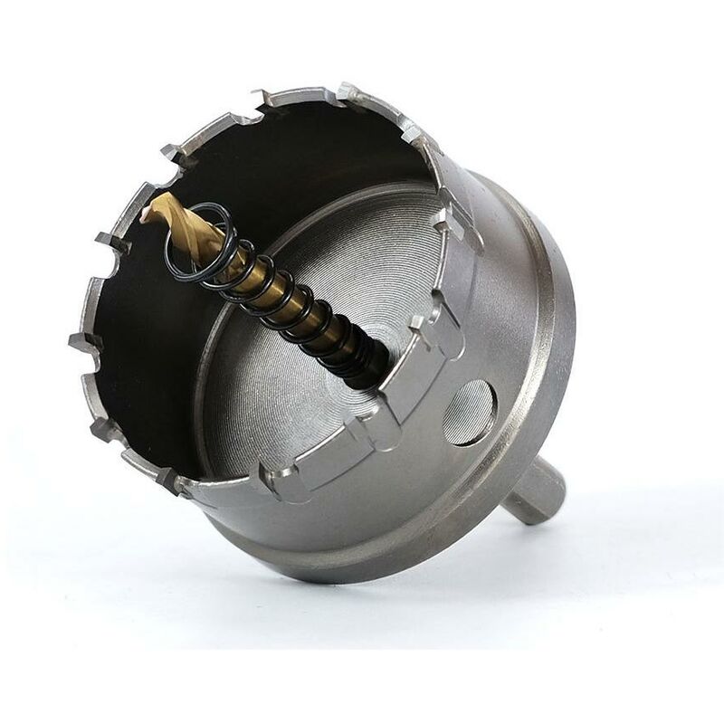Image of Sega a tazza bimetallica MINKUROW, carburo TCT in acciaio inossidabile di grado industriale da 180 mm, sega a tazza in lega metallica ad alta