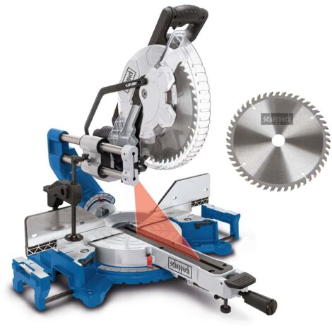 Troncatrice radiale da legno 305 mm 2000 w Scheppach hm305sl