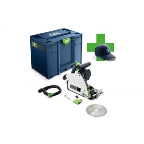 Sega Circolare Manuale A Batteria TROTEC PCSS 05-20V – 65W, Profondità Taglio 28,5 Mm, 3 Lame, Batteria 20V 2,0Ah, Aspirazione Trucioli
