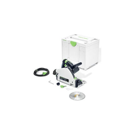 Festool TS 55 FEBQ-Plus-FS Sega ad affondamento con binario