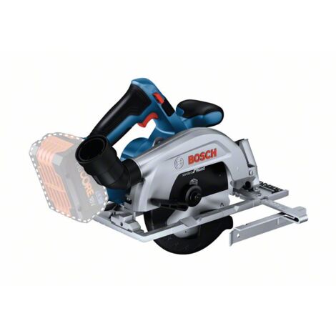 Sega circolare a batteria Bosch GKS 18V-57-2, 2 batterie ProCORE18V 5,5Ah, caricabatterie in L-BOXX