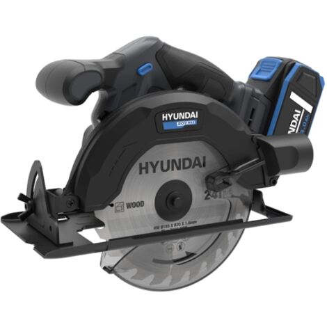 sega circolare a batteria hyundai diametro 165 mm 20v, solo corpo macchina - cod. 25880