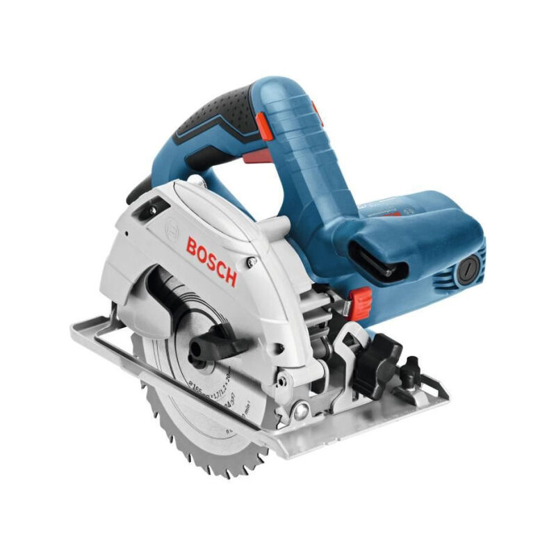 Bosch - Sega circolare gks 165 in scatola di cartone con 1 lama di legno