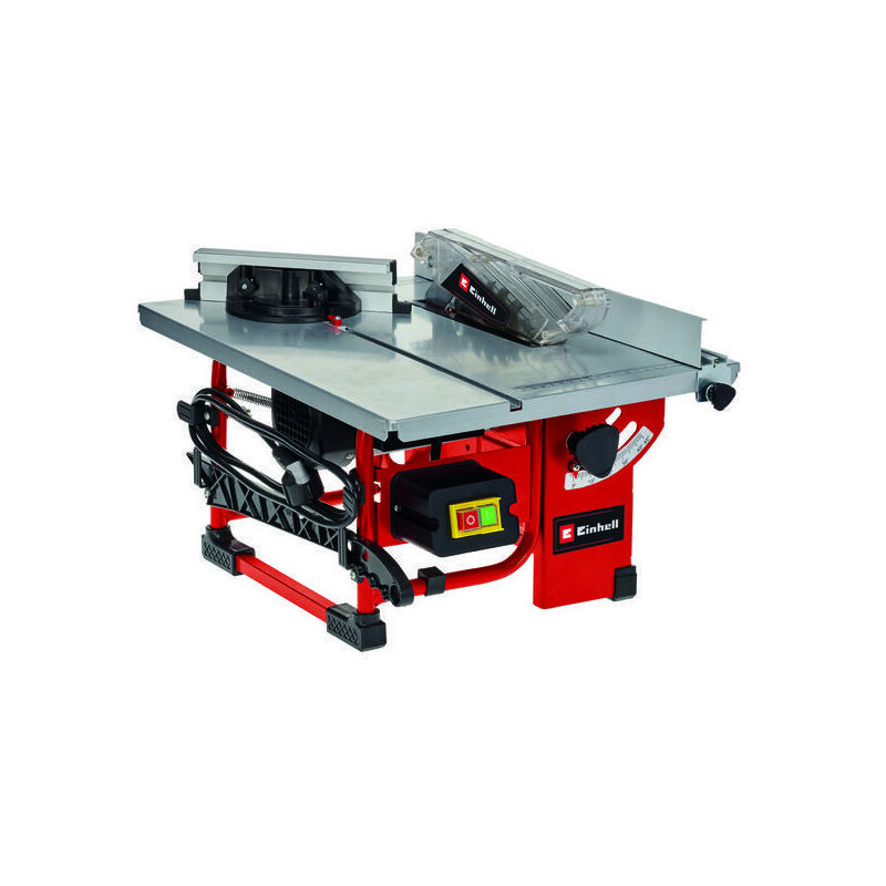 Einhell TC-TS 200, Sierra de mesa, uso principal: Corte preciso de madera, características: 2000 W, 2950 RPM, mesa ajustable, corte de precisión,