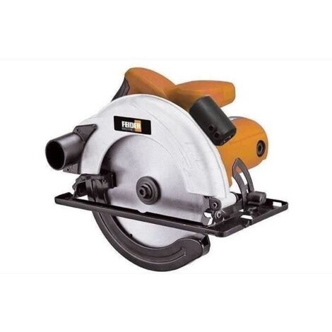 Sega circolare elettrica FEIDER FSC1485-B - 1400 W - 185 mm - Mirino laser - Impugnatura antiscivolo