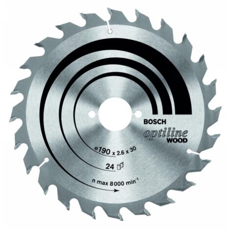 Bosch Accessories  Optiline Wood 2608641171 Lama circolare in metallo duro 160 x 20 x 1.8 mm Numero di denti: 24 1 pz.