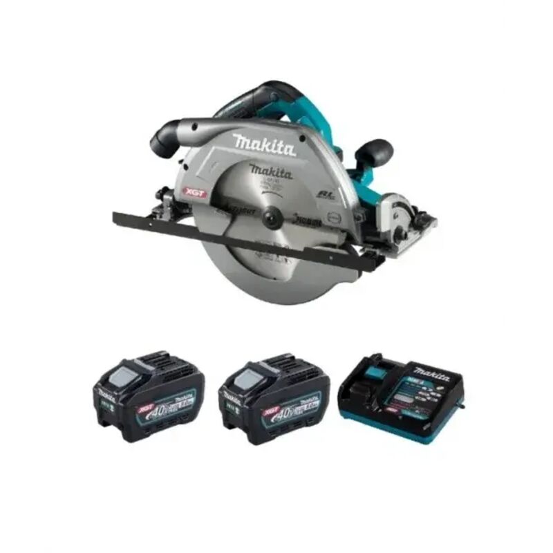 Makita HS011GT201 Sega circolare 40 V Brushless con due batterie