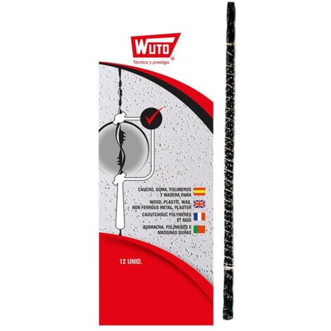 Sega da traforo per spirale per legno 3/13 cm 43,1 TPI (Blister 12 unità) - WUTO