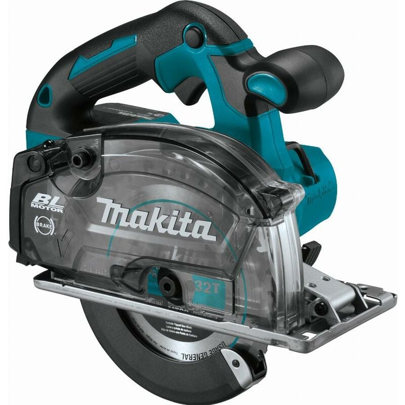 Image of Makita - Sega circolare per metalli 18 v Li-Ion ø 150 mm Senza batteria e caricabatterie - DCS553ZJ