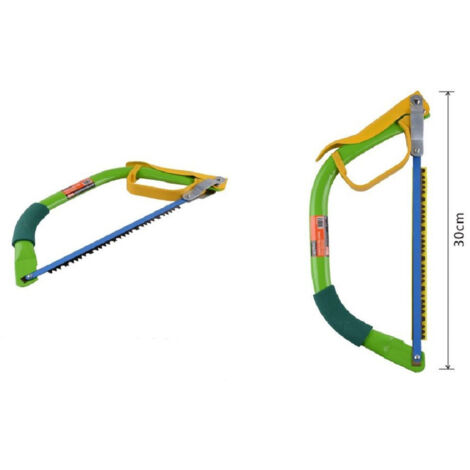 Sega Sigette à Arcé Archette à La Main En Acier 30cm 12