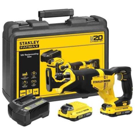 SEGA UNIVERSALE STANLEY FATMAX 18V SFMCS 30D2K CON ACCESSORI E VALIGETTA