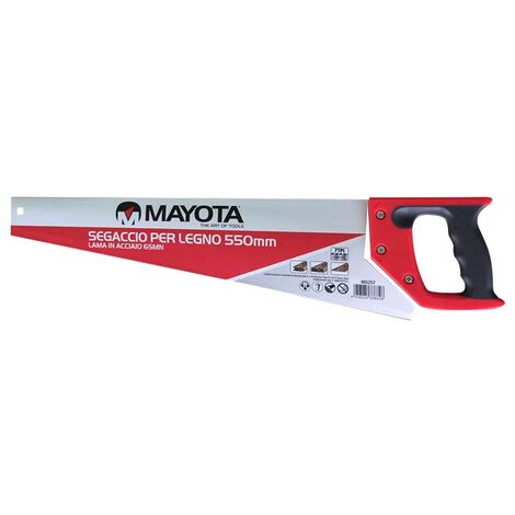 Segaccio legno 550mm lama acciaio 65mn