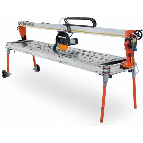 Segatrice a ponte per pietra 230v 1500x110mm lama 350mm Battipav prime 150s