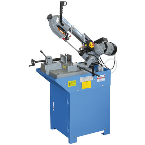 Segatrice sega a nastro ferro metallo con base 230v Fervi 0255