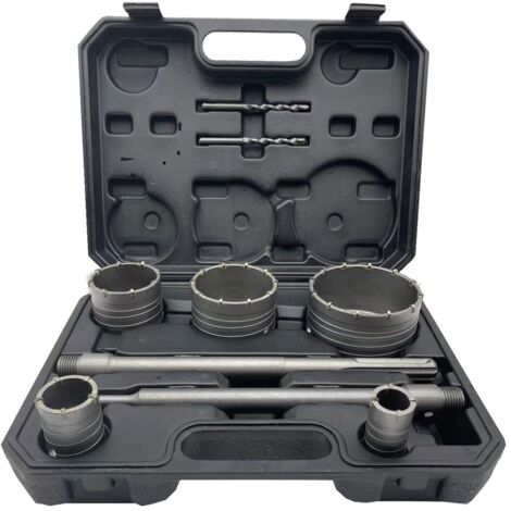 SEGHE A TAZZA PER MULTIMATERIALI set 9 pz