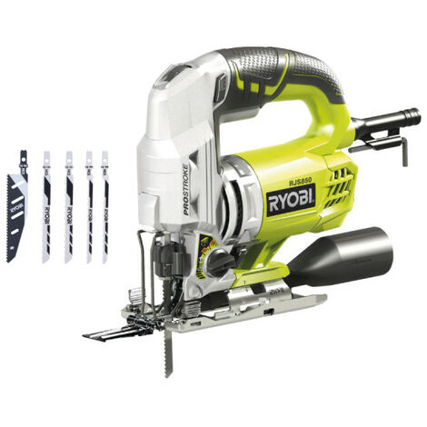 Seghetto alternativo a pendolo RYOBI 600W 85mm legno - set di 5 lame RJS-850KA5