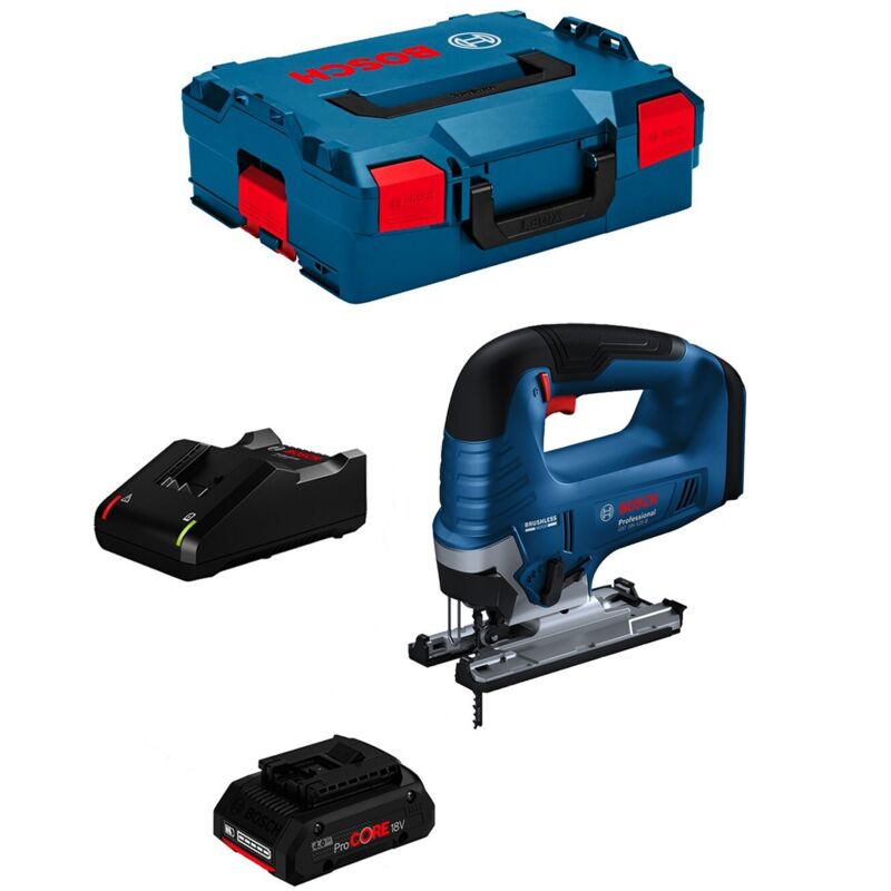 Seghetto Alternativo BOSCH GST 18V-125 B (1 x 4,0 Ah ProCORE + GAL18V-40 + L-Boxx 136)