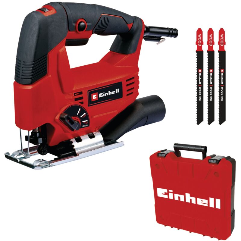 Scie sauteuse filaire pendualire 4 niveaux maxi 3000 trmin Einhell TC JS 801 - vue 4