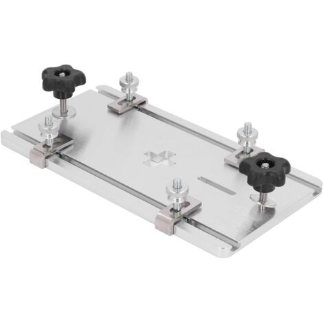 Seghetto alternativo elettrico, tavola oscillante in lega di alluminio, tavolo fresatrice, piastra di inserimento, utensile per la lavorazione del legno per risultati di qualità