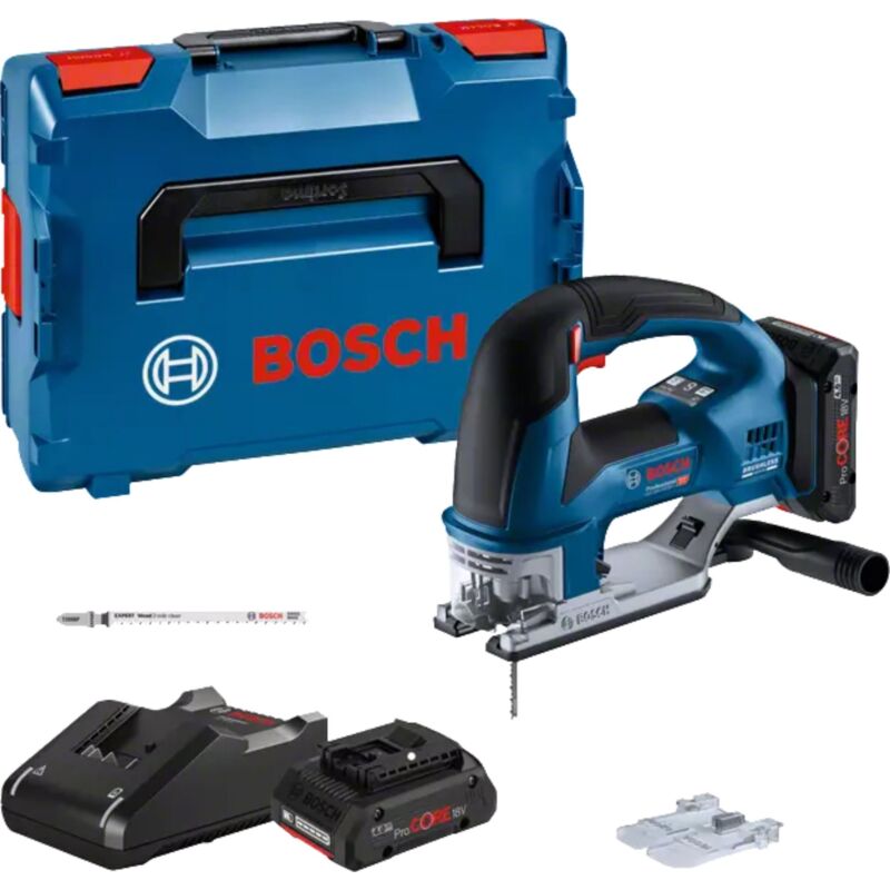 Bosch - Seghetto Alternativo gst 18V-155 bc (2 x 4,0 Ah ProCORE + GAL18V-40 + L-Boxx 136)