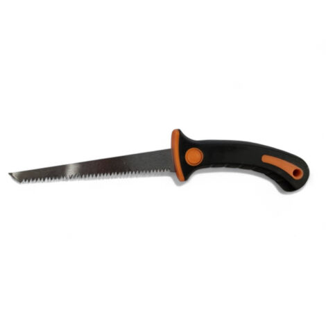 Seghetto per cartongesso lama 180 mm denti affilati impugnatura ergonomica taglio preciso versatile per lavori edilizia fai da te