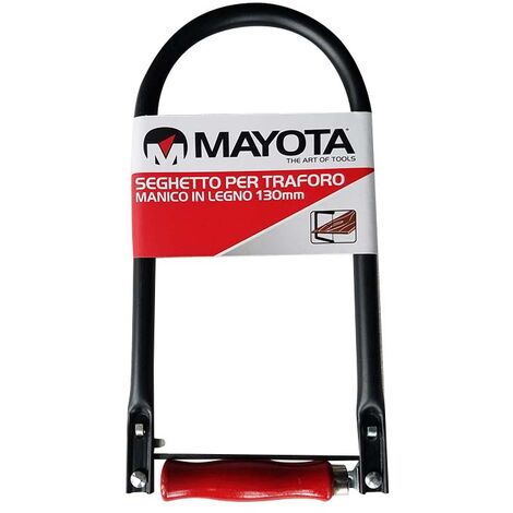 Seghetto per traforo 130mm manico legno